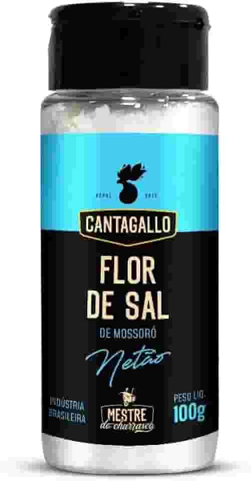 Flor De Sal De Mossoró CantaGallo 100g Netão