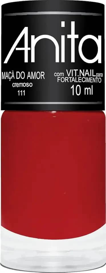Anita Esmalte Maçã Do Amor Cosméticos Vermelho