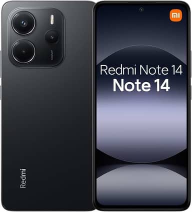 Smartphone Xiaomi Redmi Note 14 4G Midnight Black (Preto) 8GB RAM 256GB ROM