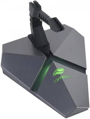 C3TECH MB-200 Mouse Bungee com Hub Leitor MicroSD, Cinza