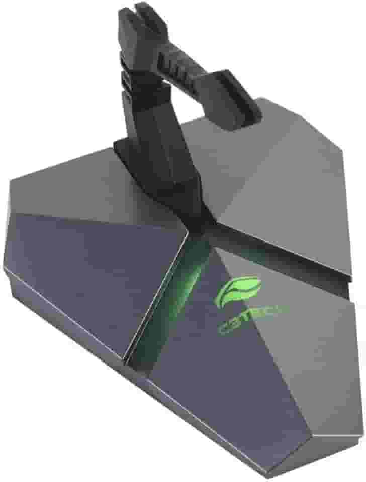 C3TECH MB-200 Mouse Bungee com Hub Leitor MicroSD, Cinza