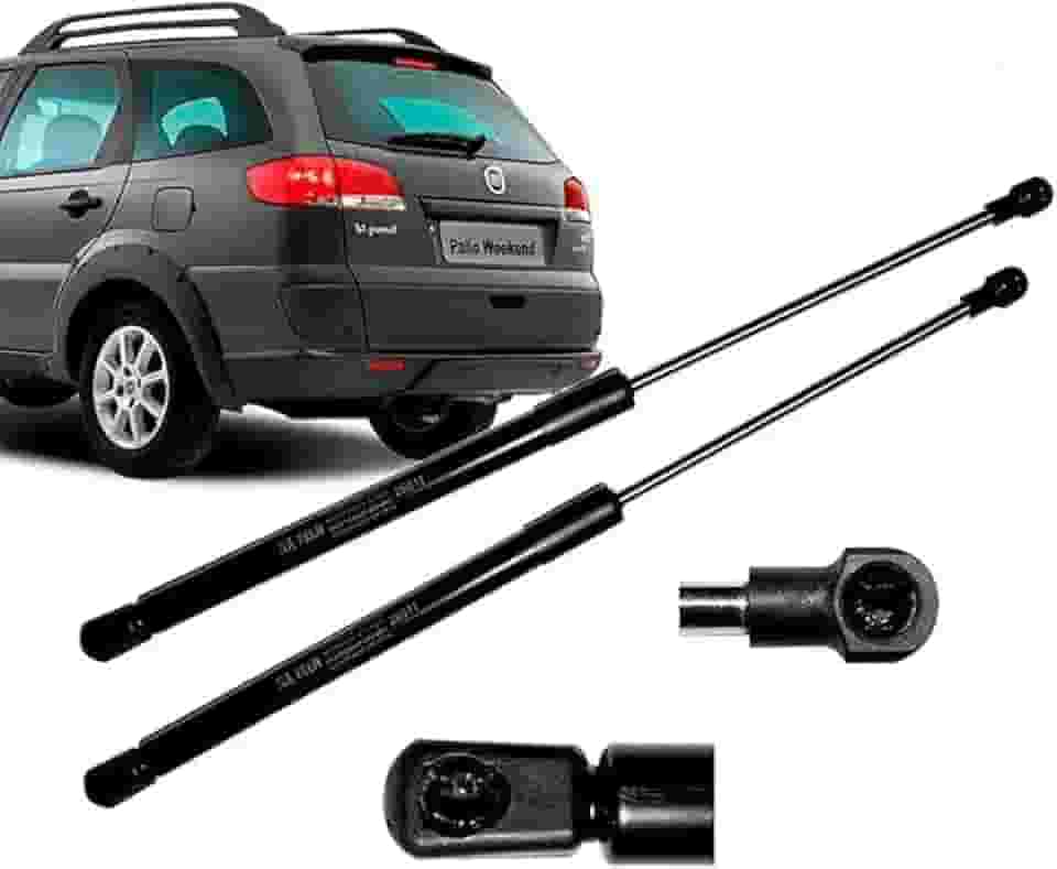 Par de Amortecedores de Mola a Gás para Tampa Traseira, Porta Malas, Palio Weekend