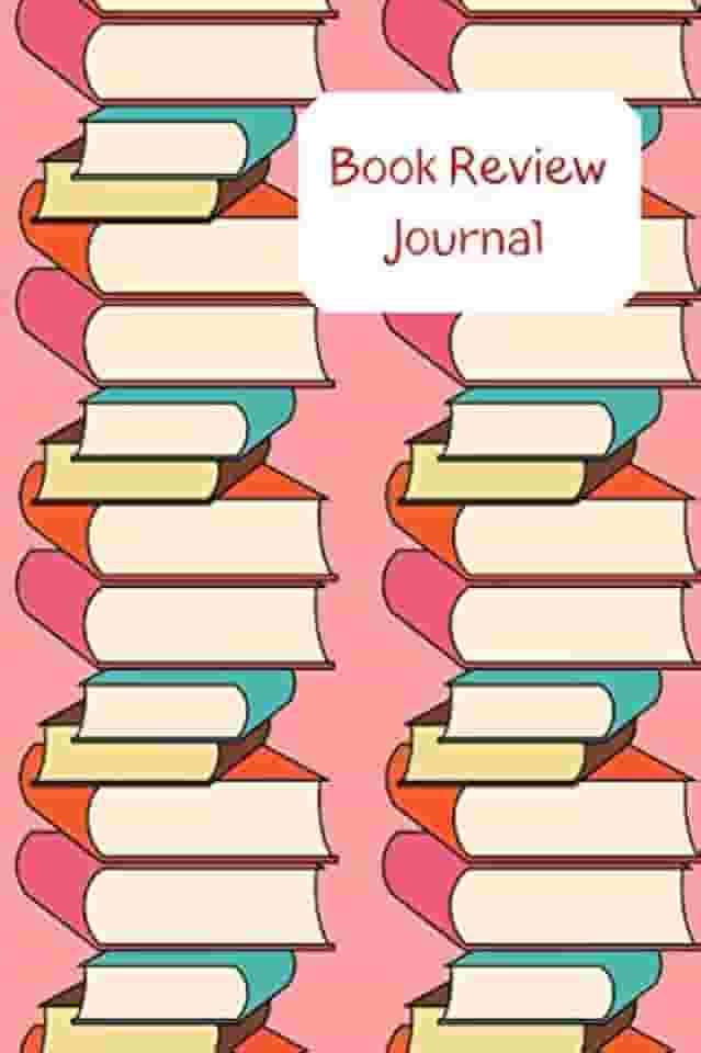 Book Review Journal: Templates to write in to record and track your to be read list, books read and reviews. Perfect for book lovers and book club members. Pink design with books