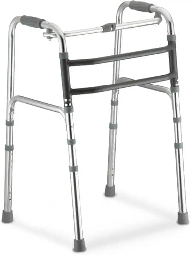 Andador de Alumínio Fixo Móvel e Articulado 3 em 1 D10 Dellamed