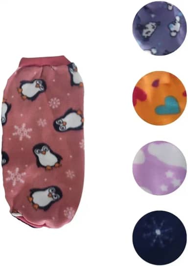 Roupa para Cachorros e Gatos Multicor,N°01,Roupas Pet Soft,Roupa para Pet,Roupa para Frio,Confortável e Quente