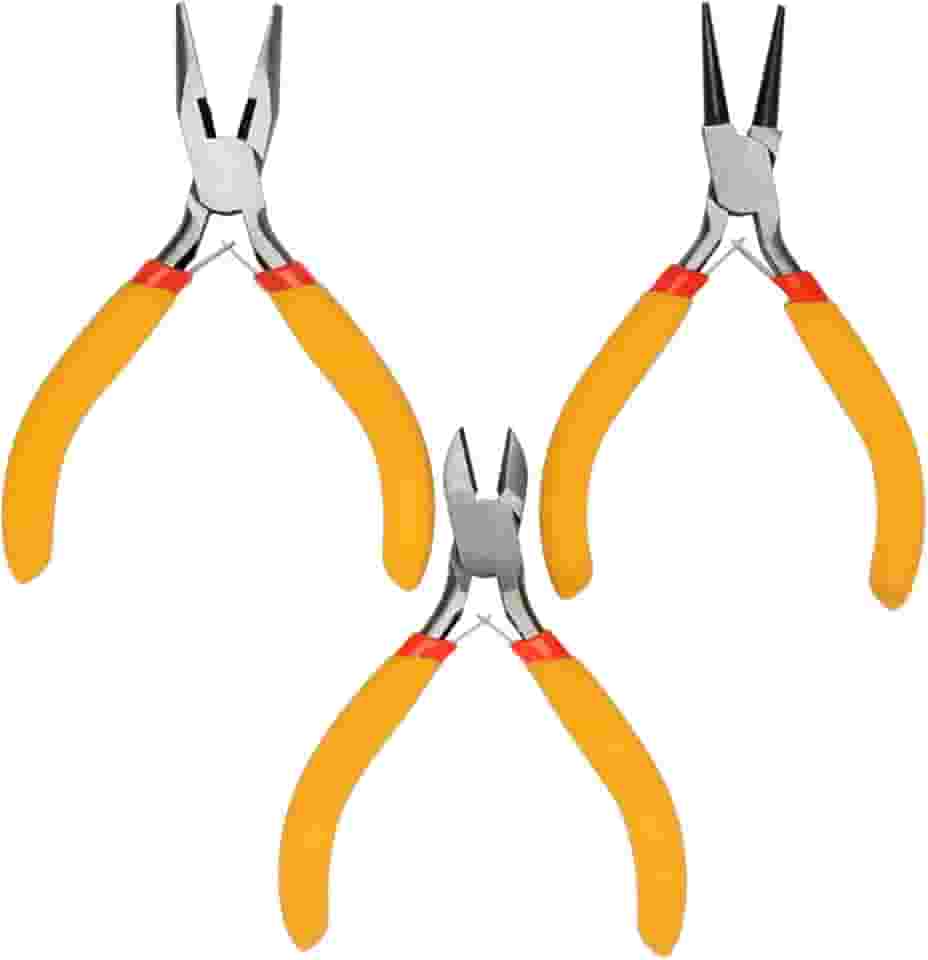 Jogo De Alicates De Corte Eletronica Artesanato Bijuterias