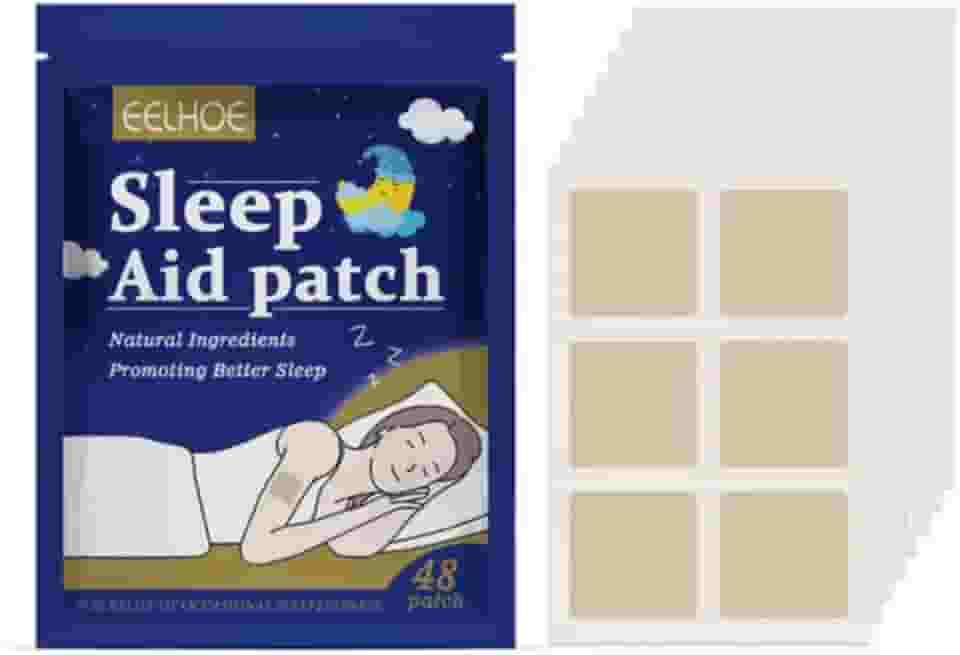 Adesivo de Relaxamento com Óleos Essenciais – Sono Tranquilo, Alívio do Estresse, Irritação e Ansiedade