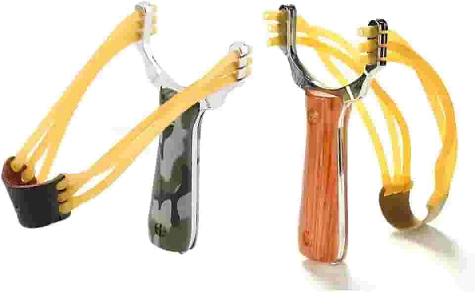 Estilingue Atiradeira Baladeira Profissional, Reforçado, 3x Mais Potente