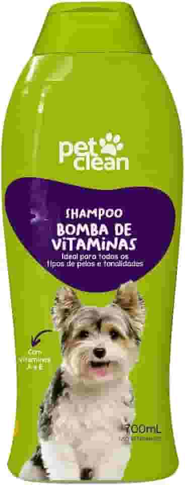 Shampoo Bomba de Vitaminas para Cães 700ml, Pet Clean