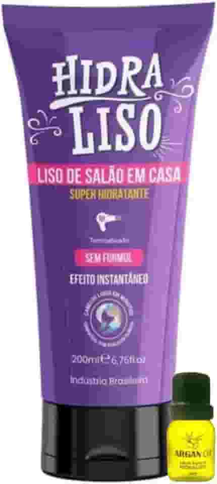 Kit Alisante De Cabelo Organico Progressiva HidraLiso 200ml