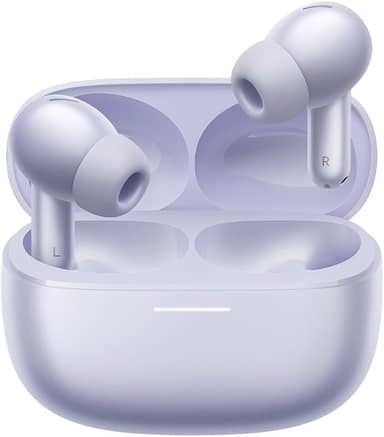 Xiaomi Redmi Buds 6 Pro, �udio realista, �udio de alta resolu��o com drivers duplos coaxiais, LDAC, cancelamento de ru�do ativo de at� 55 dB, compat�vel com iPhone Android e dispositivo Bluetooth