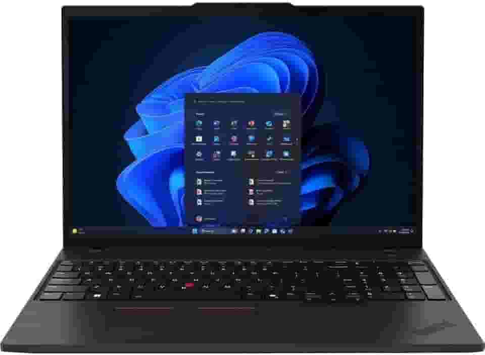 Lenovo Notebook ThinkPad T16 Gen 4 21QE007TUS com tela sensível ao toque de 16 polegadas - WUXGA - Intel Core Ultra 7 265U - Tecnologia vPro - 32 GB - SSD de 1 TB - Teclado inglês - Preto