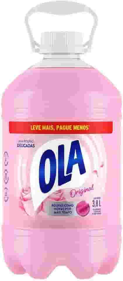Sabão Líquido Ola Original para Roupas Finas e Delicadas 3,8l