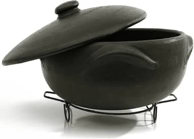 Moquequeira de Barro 5 Litros + Descanso de Mesa