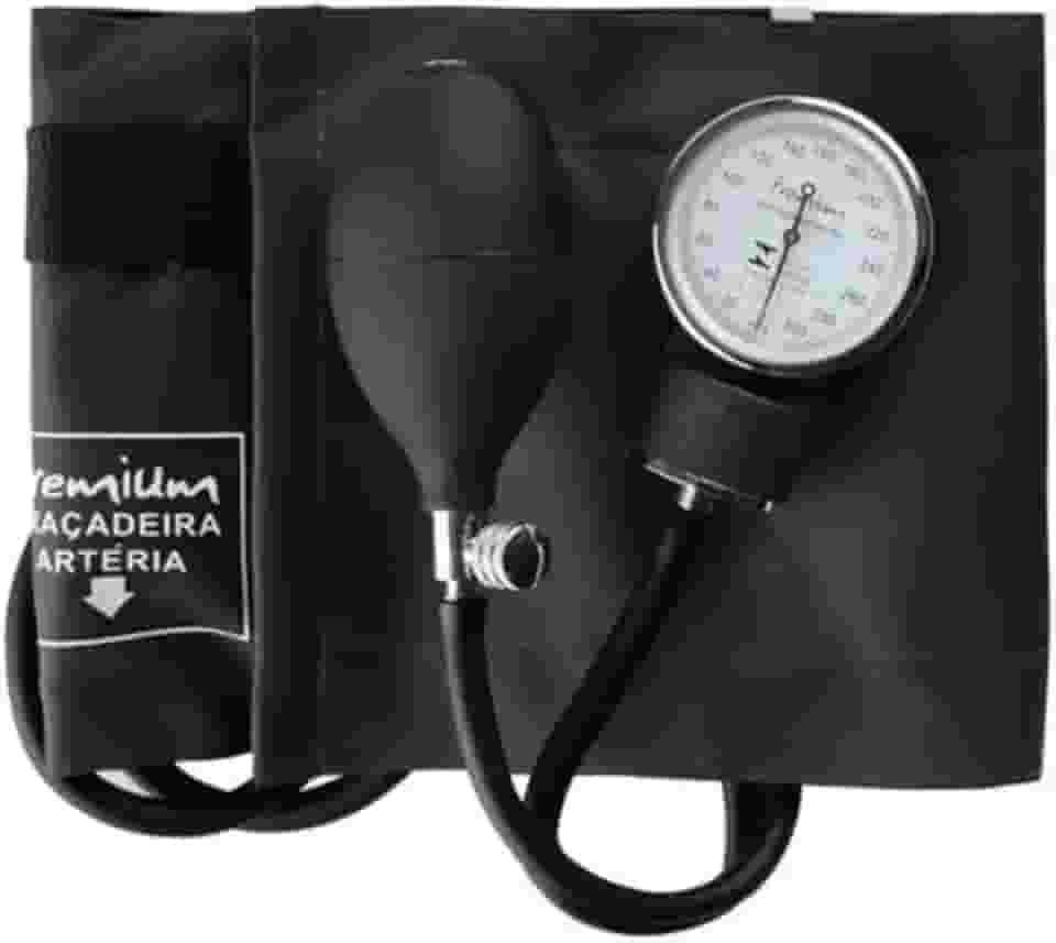 Esfigmomanometro Em Nylon Premium Preto