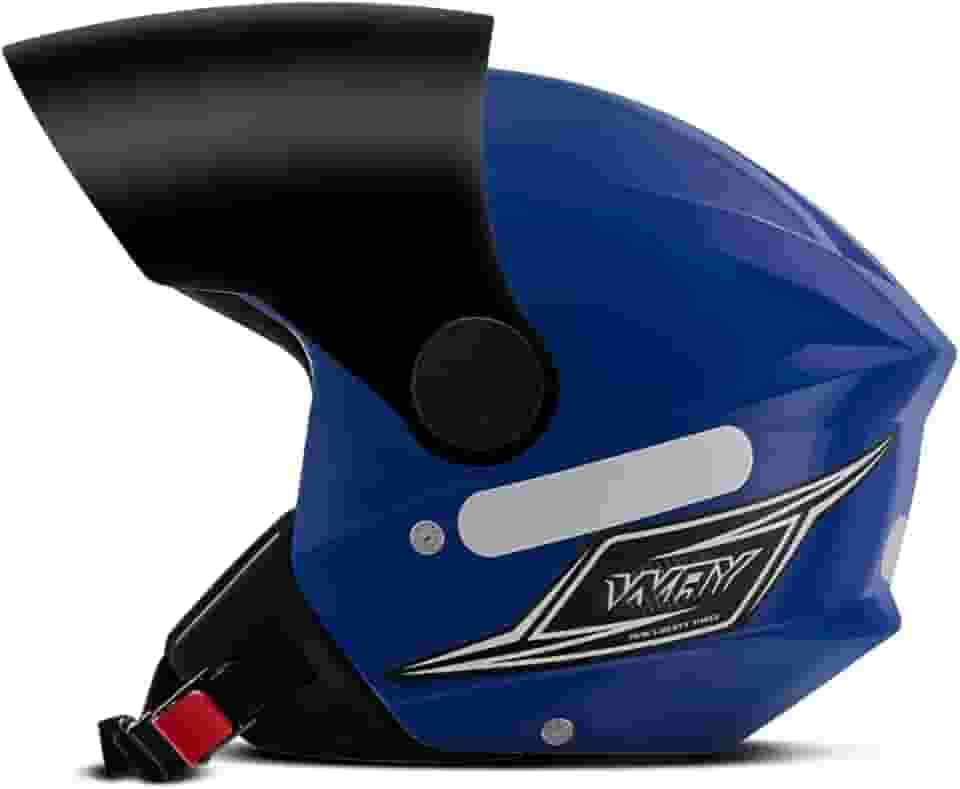 CAPACETE ABERTO MIXS WAY AZUL TAM. 58 VIS. FUMÊ