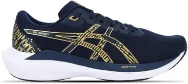 Tênis Asics Gel-Shogun 7 Marinho e Dourado