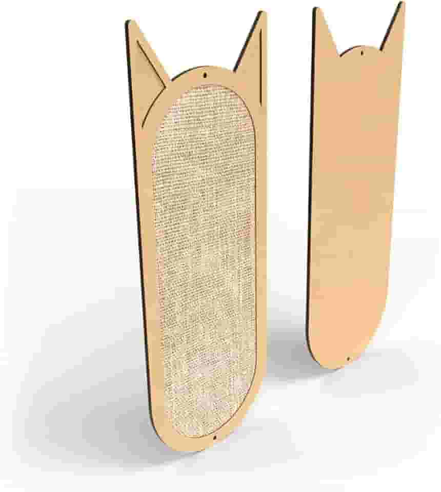 Arranhador Para Gato Parede Sisal 50x20 Grande Brinquedo Pet (Sisal)