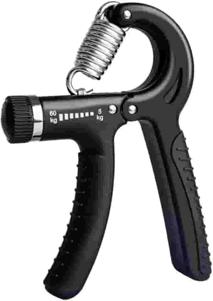 Hand Grip Com Mola Ajustável 5kg A 60kg Fisioterapia Fortalecimento Antebraço Mãos Punho Exercício Força