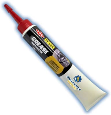 Graxa Lubrificante Sintética de Poliuréia Para Rolamento de Bike Para Bike - BK-Lub Grease Premium 50g