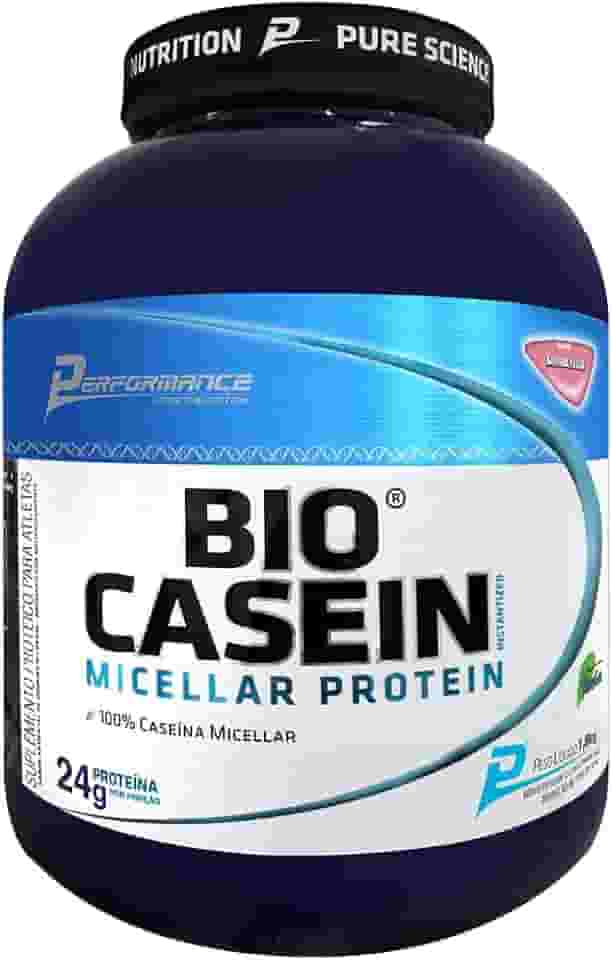 Caseína Micelar em Pó Bio Casein 1,8kg - Performance Nutrition (Morango)