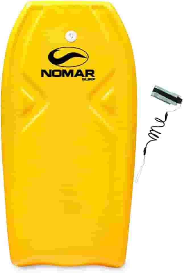 Prancha De Bodyboard Modelo Grande Master Amarela 105cm Nomar Surf