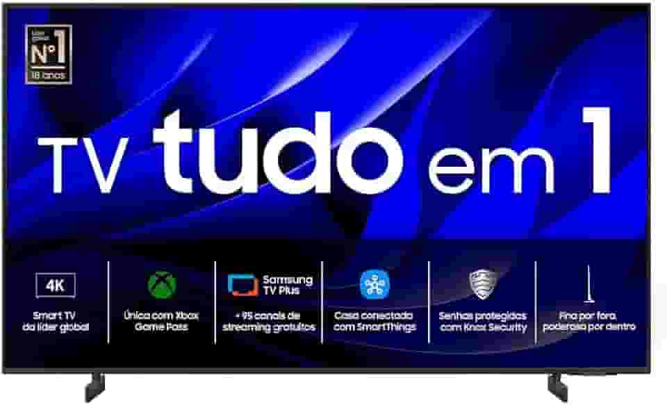 Samsung Smart TV 50' Crystal UHD 4K 50DU8000 - Painel Dynamic Crystal Color, Gaming Hub