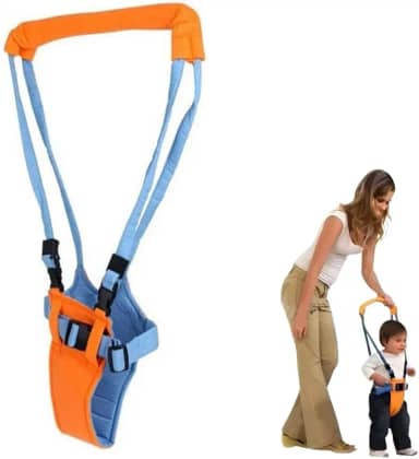 Andador de Bebê Moon Walk Portátil Apoio para Primeiros Passos Seguro e Confortável