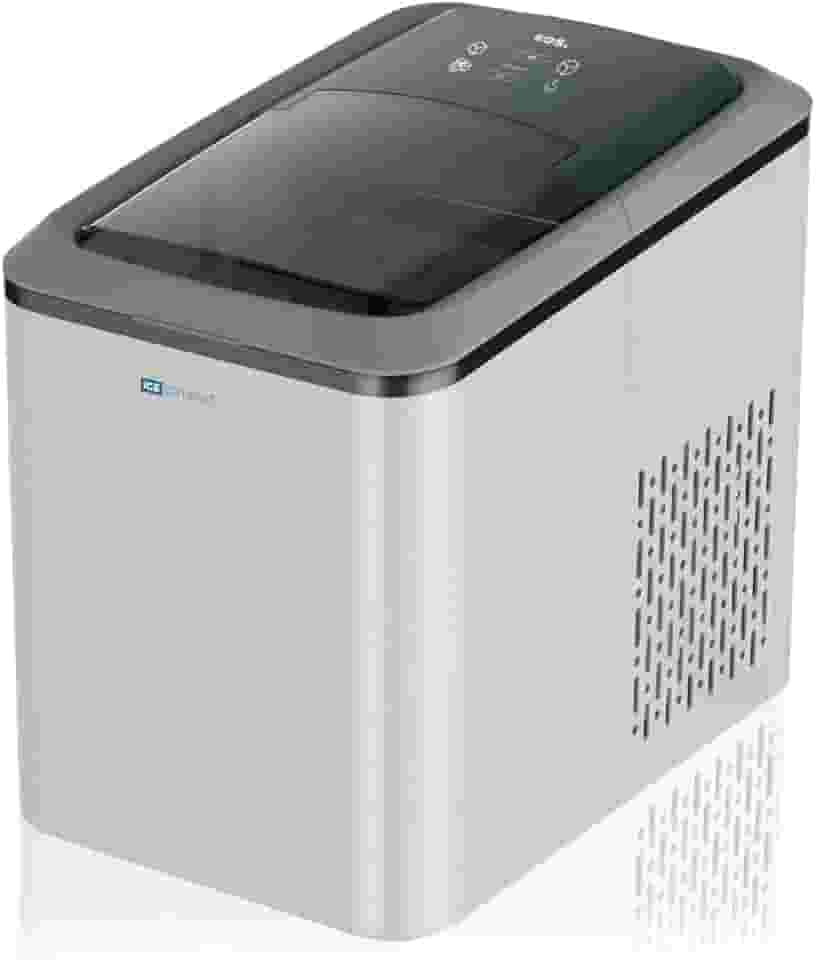 Máquina de Gelo 15kg Eos Ice Compact Emg02s Prata 110v