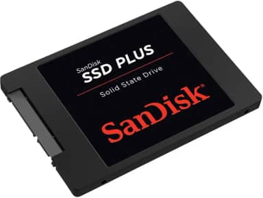 SanDisk SD Plus, 480GB, SATA, Leitura 535MB/s, Gravação 445MB/s, SDSSDA-480G-G26, Preto