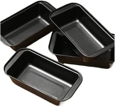 Kit Forma de Pão Antiaderente Aço Carbono Não Gruda Bolos Pães Tortas Sobremesas(2 Unidades)