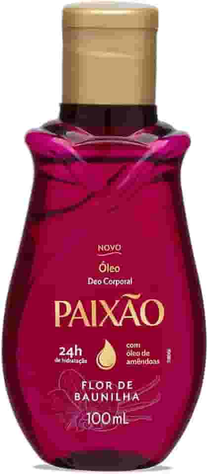 Paixão Óleo Corporal Paixão Flor de Baunilha com ação desodorante 100ml
