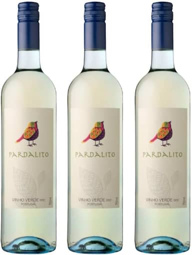 Kit com 3 Vinhos Verde Português Pardalito Branco DOC 750ml