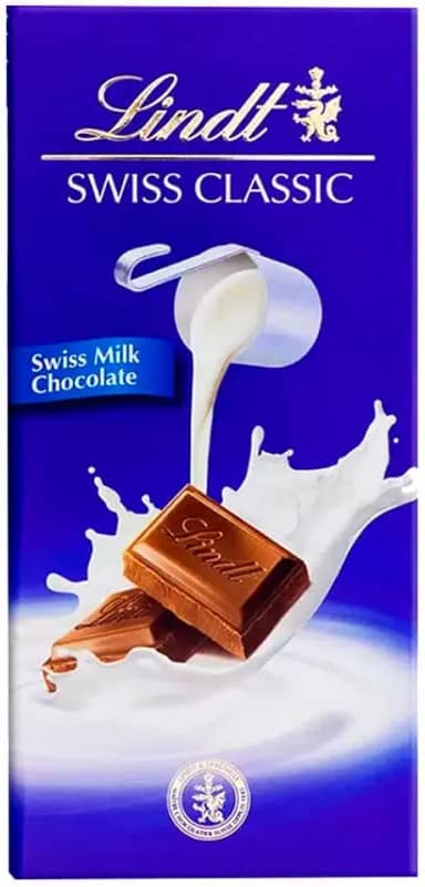 Chocolate Lindt Swiss Classic Milk 90g