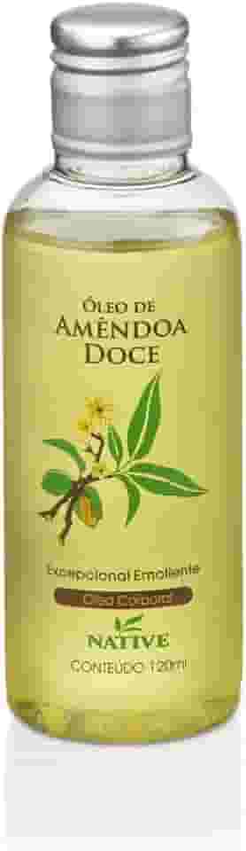 Óleo de Amêndoa Doce 120ml, Native, Amarelado