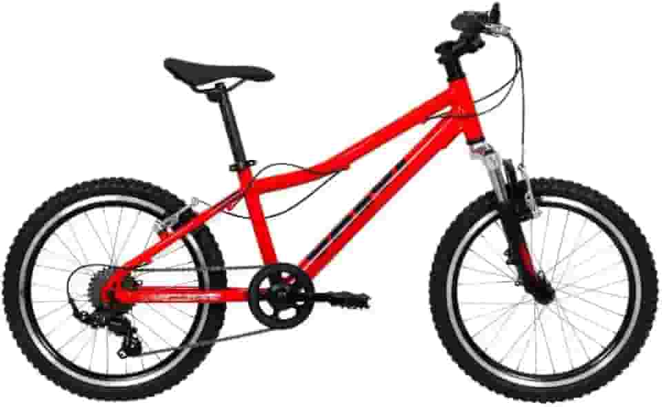 Bicicleta Caloi Wild XS Aro 20 – 7 Marchas, Quadro Infantil, Freio V-Brake, Vermelha, 2025