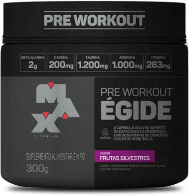 Egide Pre-Workout 300G Max Titanium (Frutas Silvestres)