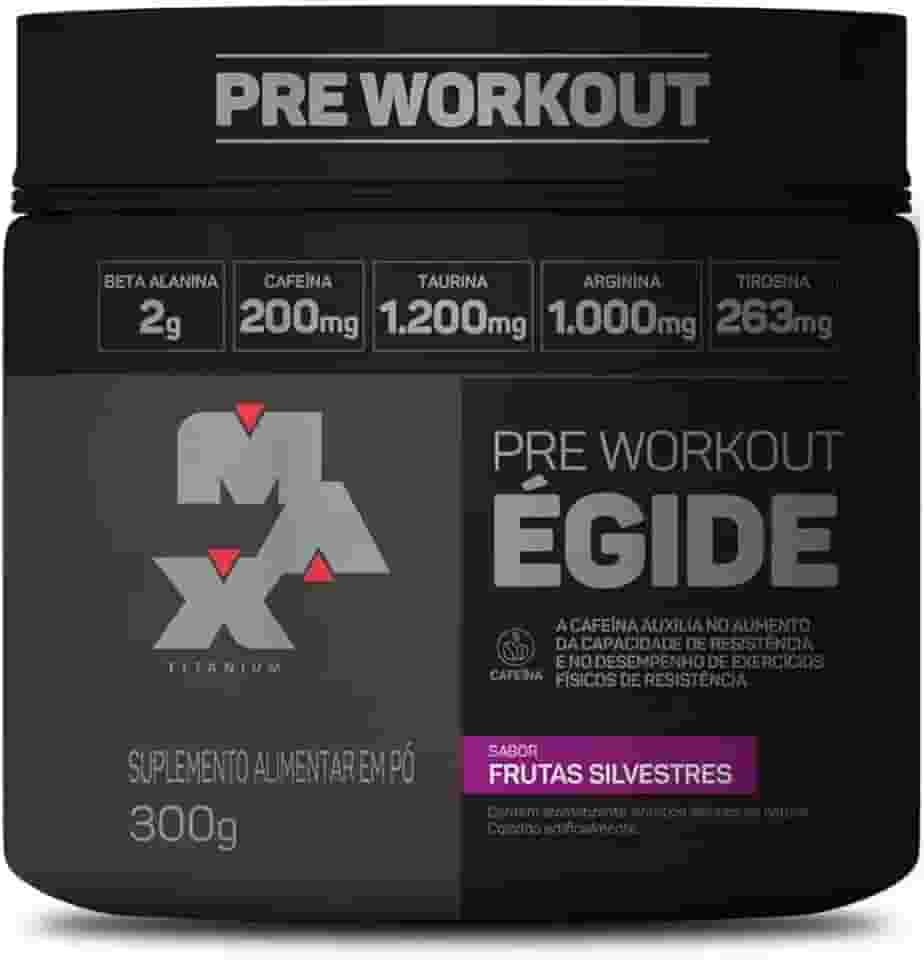 Egide Pre-Workout 300G Max Titanium (Frutas Silvestres)