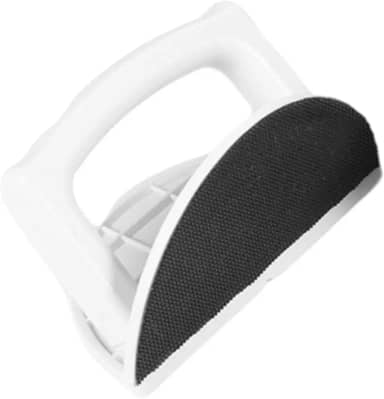 Lixadeira de canto para drywall, suporte para lixa, resistente, manual, portátil, ferramenta de polimento de massa, ferramenta prática de retificação, 5inch