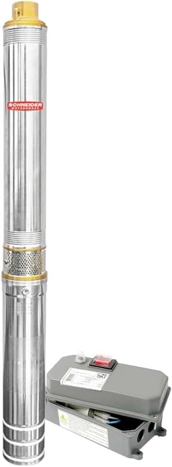 Bomba Schneider Caneta Poço Artesiano 1/2cv 220v Painel Box