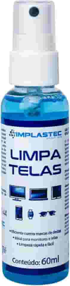Limpador de Tela sem Flanela Incolor Implastec (Embalagem pode variar)
