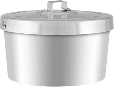 Forma Para Pudim Com Tampa E Trava De Alumínio Banho Maria