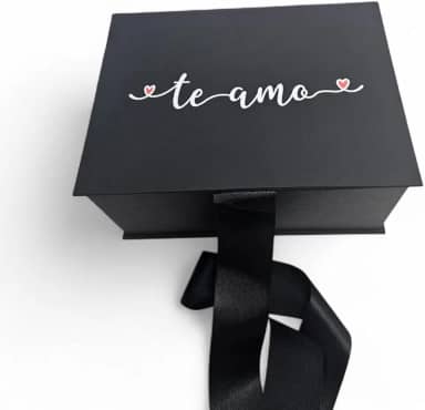 Caixa De Presente 21x15x10 Modelo Livro Mensagem Eu Te Amo