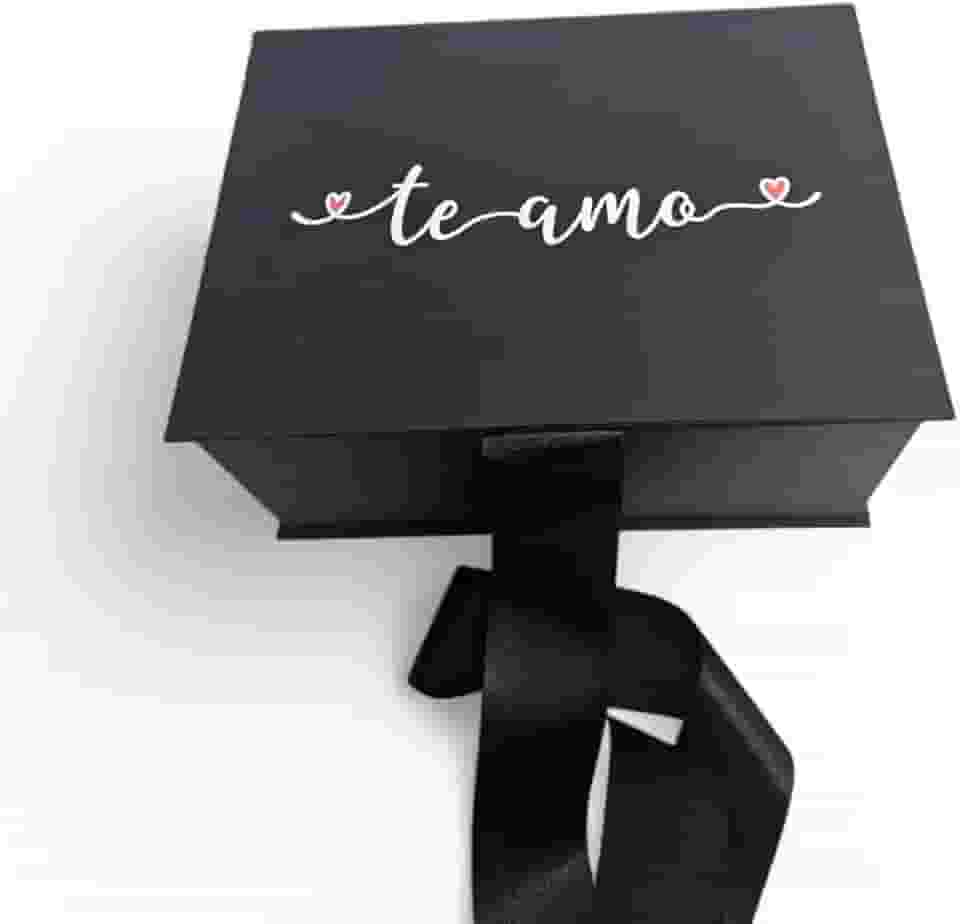 Caixa De Presente 21x15x10 Modelo Livro Mensagem Eu Te Amo