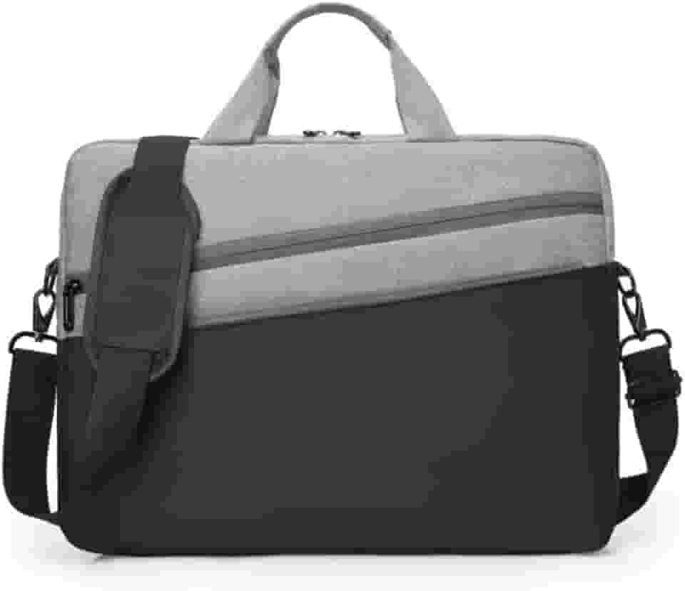 Capa Bolsa Maleta Notebook Com Alça De Ombro Alça De Mão Reforçada Impermeável Divisórias Case Note Bag Estojo Pasta Organizadora Notebook 16 Polegadas 2 Bolsos Externo Faculdade Escola Trabalho