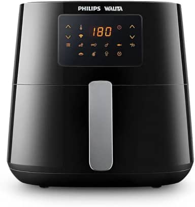 Fritadeira Airfryer Essential XL Conectada, Philips Walita, conectividade c/Alexa, 6.2L de capacidade, Preta, 2000W, 127V (RI9280/90)