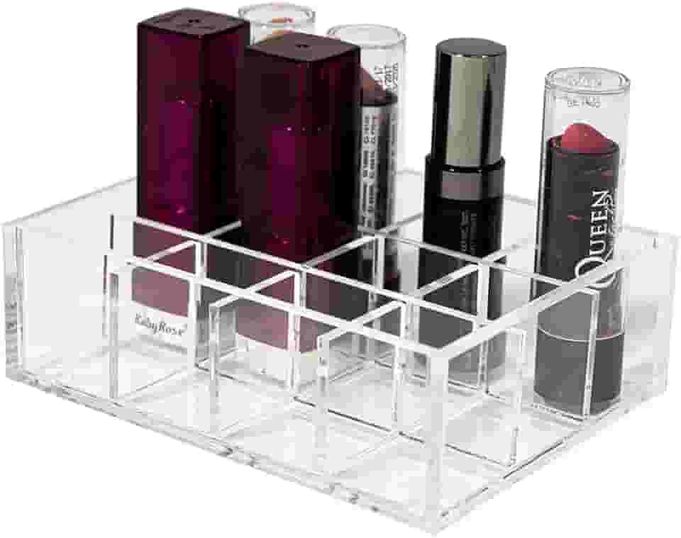 Organizador De Cosméticos 12 Nichos Batons Acrílico Premium