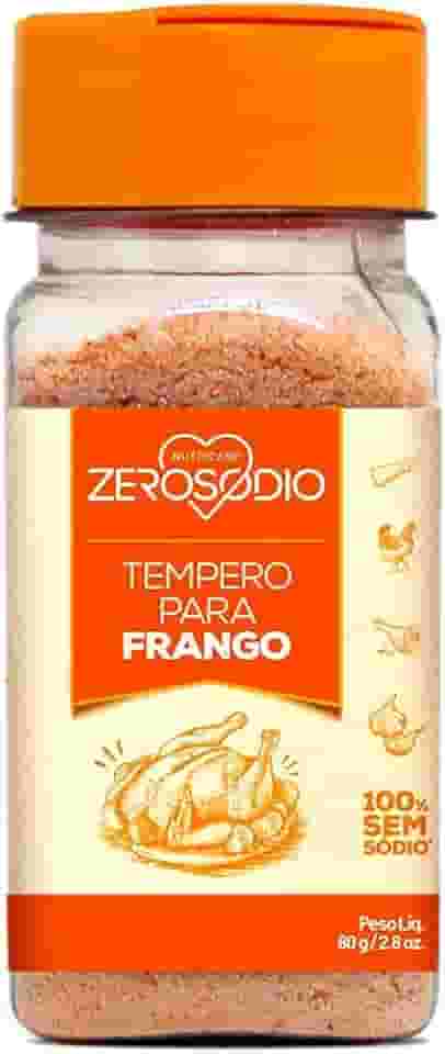 Tempero para Frango Zero Sódio 80g