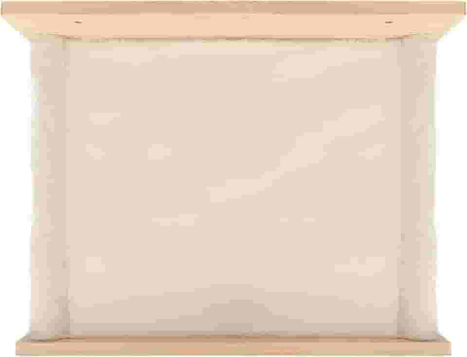 Cryfokt Polícia de Janela de Gato, Moldura de Madeira Ampla e Respirável de Madeira de Destacável Cama de Pelúcia Fácil de Limpar a Cama de Gato Montada na Parede para Armários