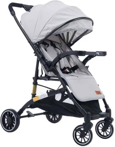 Carrinho de Bebê Passeio Com Alça Reversível YouGo Maxi Baby (Cinza)